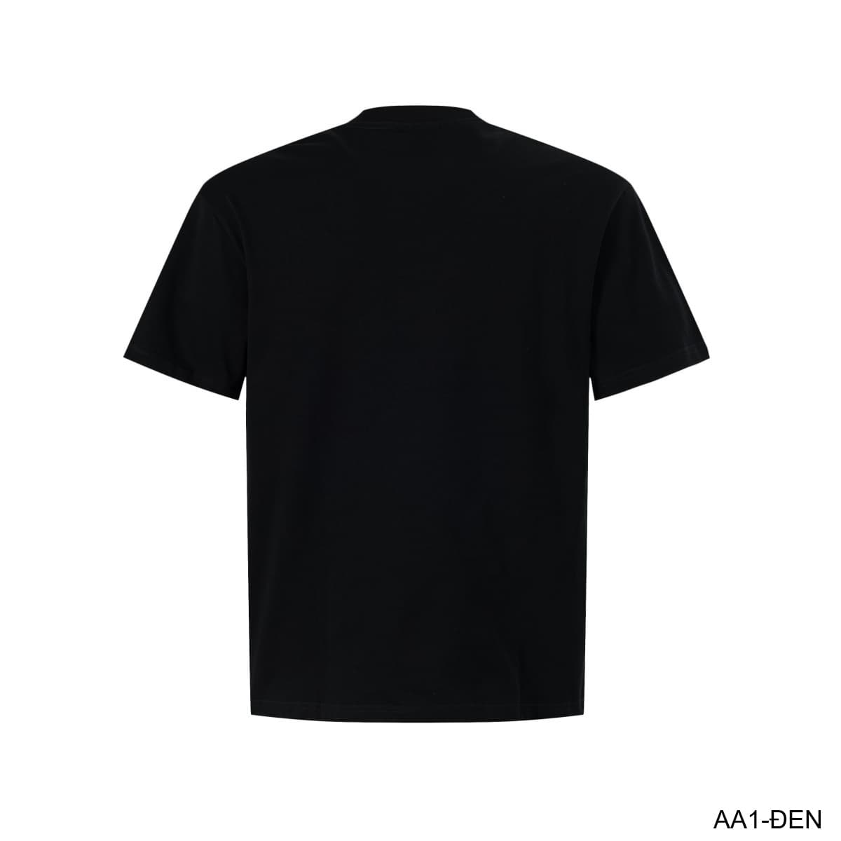 AA1 - Áo thun nam cổ tròn in chữ retro phong cách streetwear, cotton , dáng vừa vặn, 4 màu thời thượng - ảnh 11