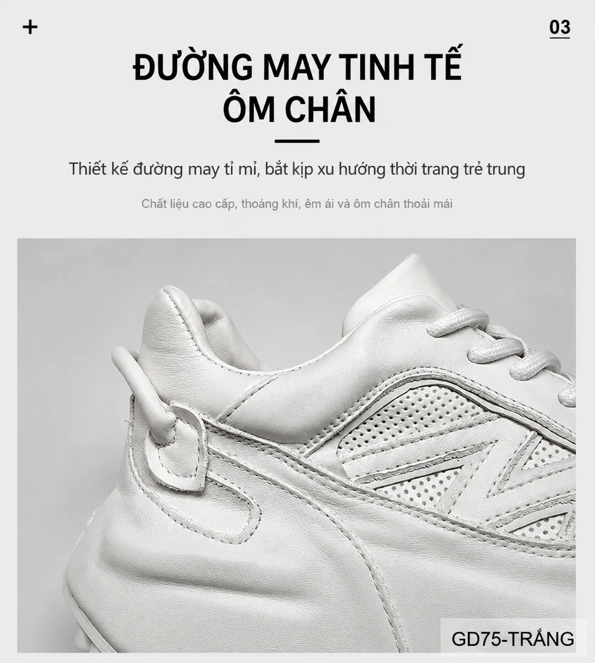 GD75 - Giày nam đế dày tăng chiều cao da thật phong cách Châu Âu, thoáng khí, thời trang đa dụng - ảnh 8