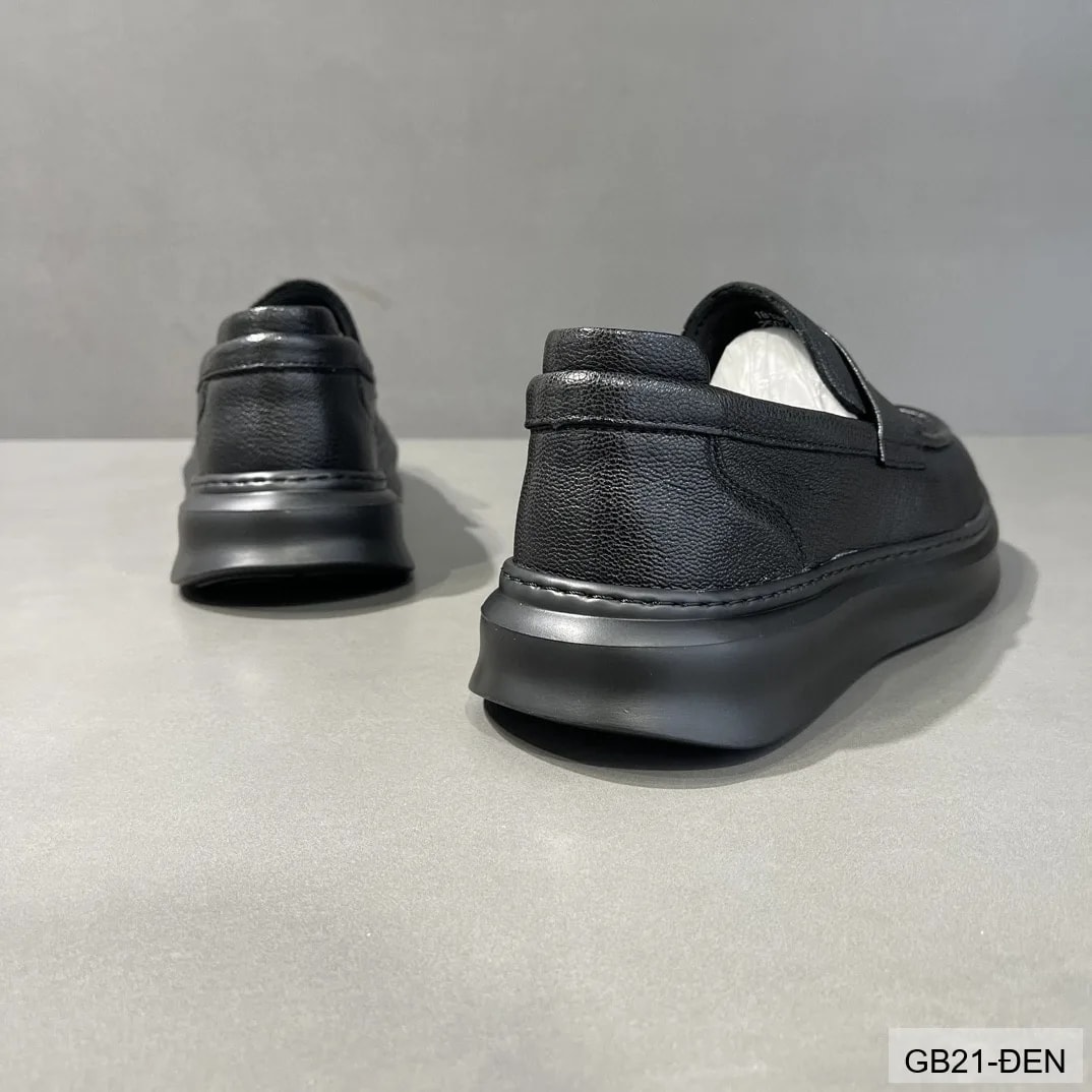 GB21 - Giày lười nam mùa hè da mềm thiết kế thoáng khí - ảnh 11