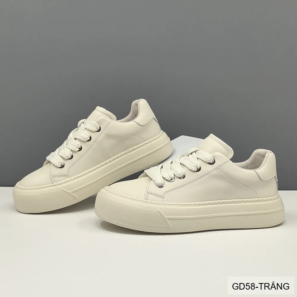 GD58 - Giày thể thao nam da bò thật đế dày phong cách Hàn Quốc thời trang - ảnh 4
