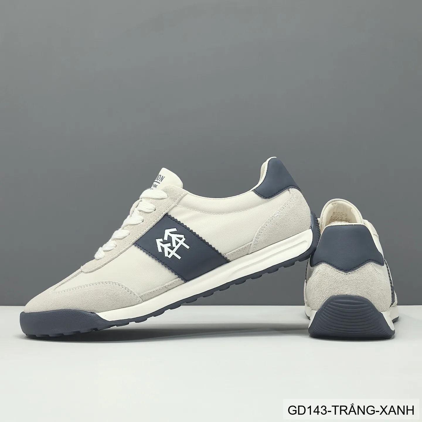 GD143 - Giày thể thao nam da nubuck phối màu khối, phong cách Hàn Quốc, đế TPU êm chân - ảnh 5