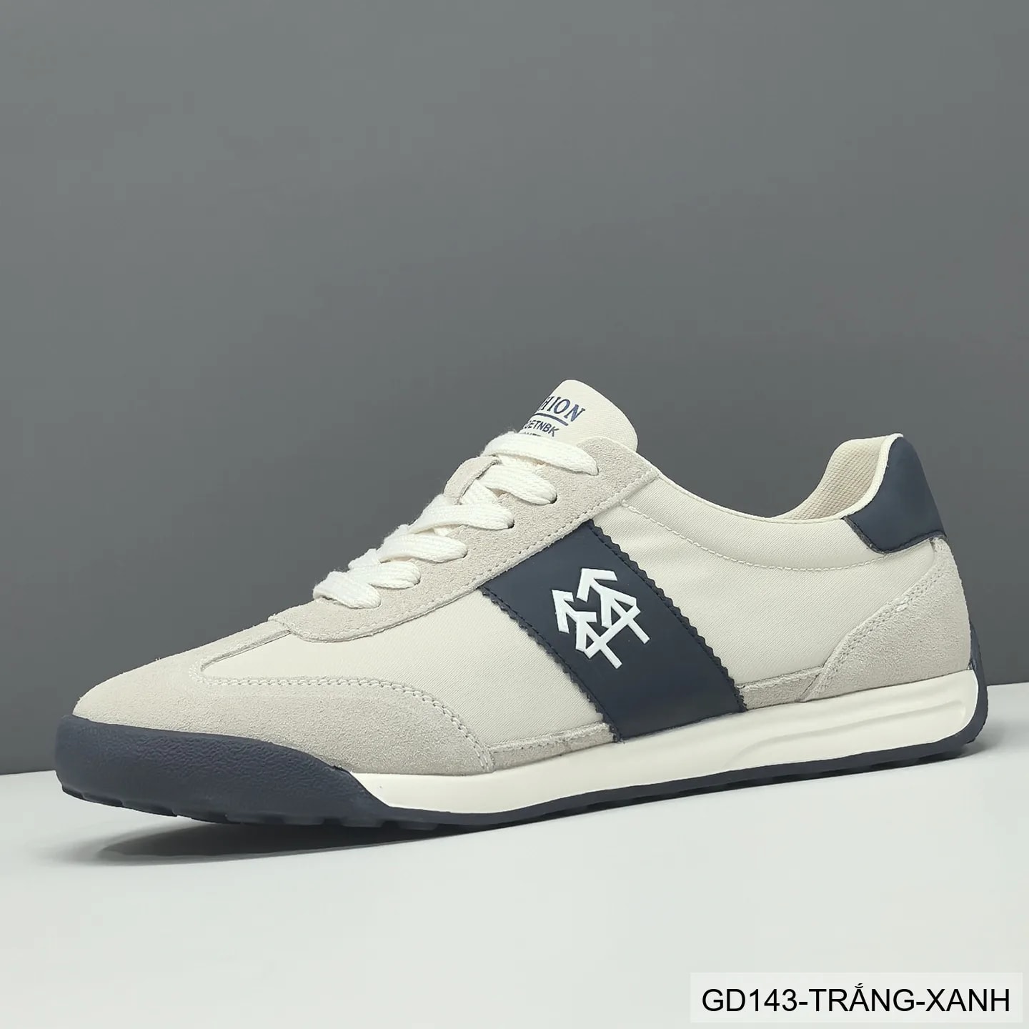 GD143 - Giày thể thao nam da nubuck phối màu khối, phong cách Hàn Quốc, đế TPU êm chân - ảnh 3