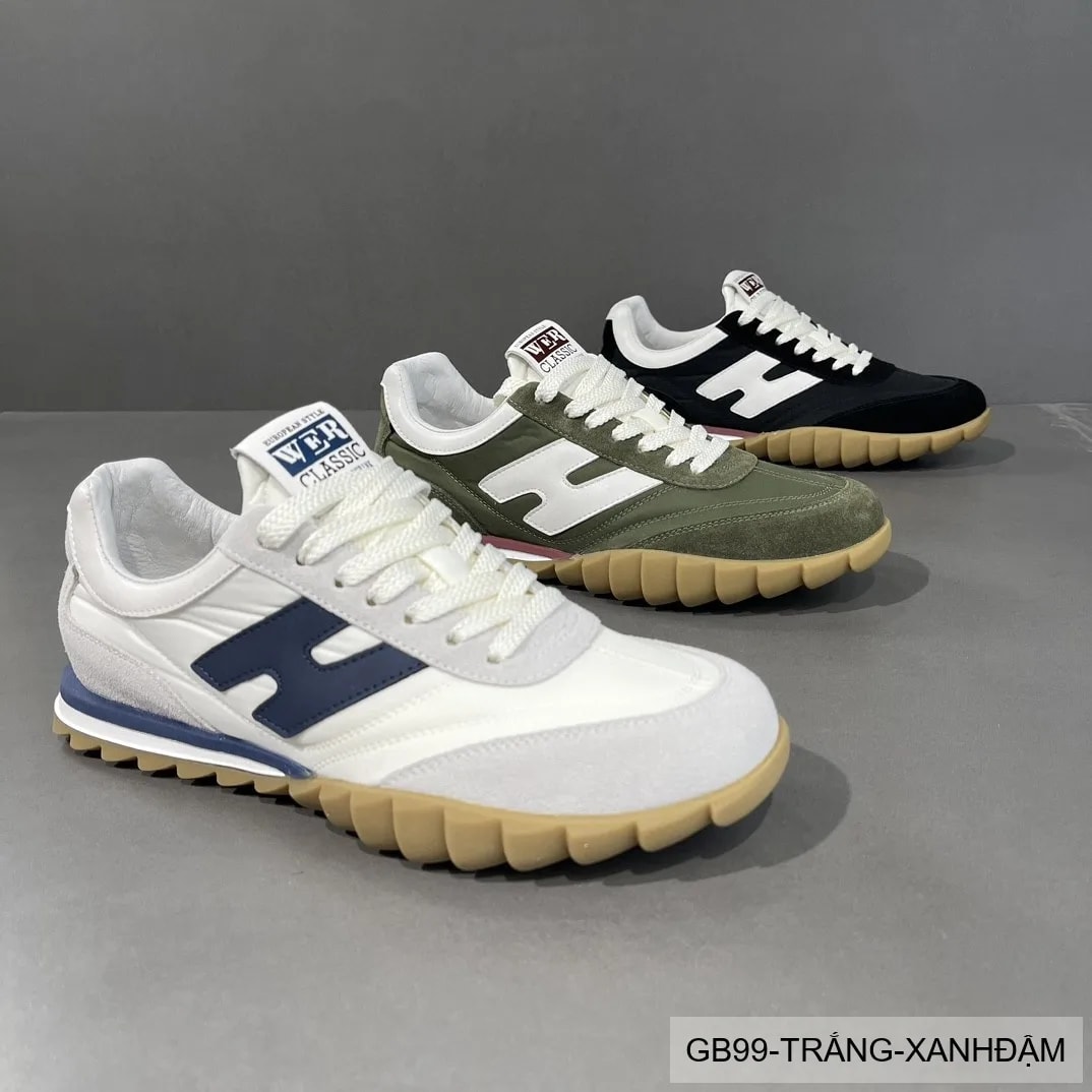 GB99 - Giày thể thao nam cổ điển đế mềm, phối màu thời thượng, dễ phối đồ - ảnh 3