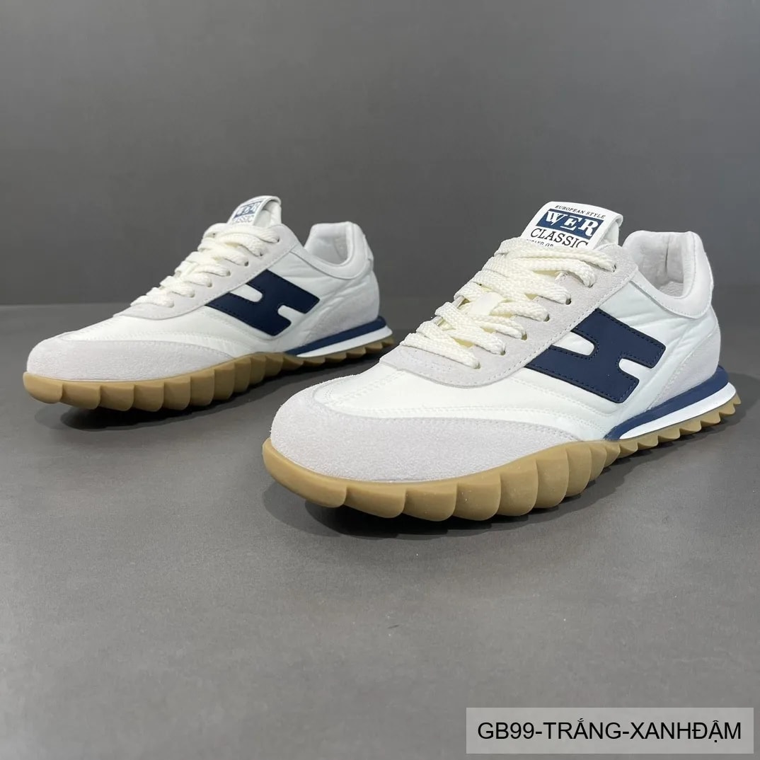 GB99 - Giày thể thao nam cổ điển đế mềm, phối màu thời thượng, dễ phối đồ - ảnh 2