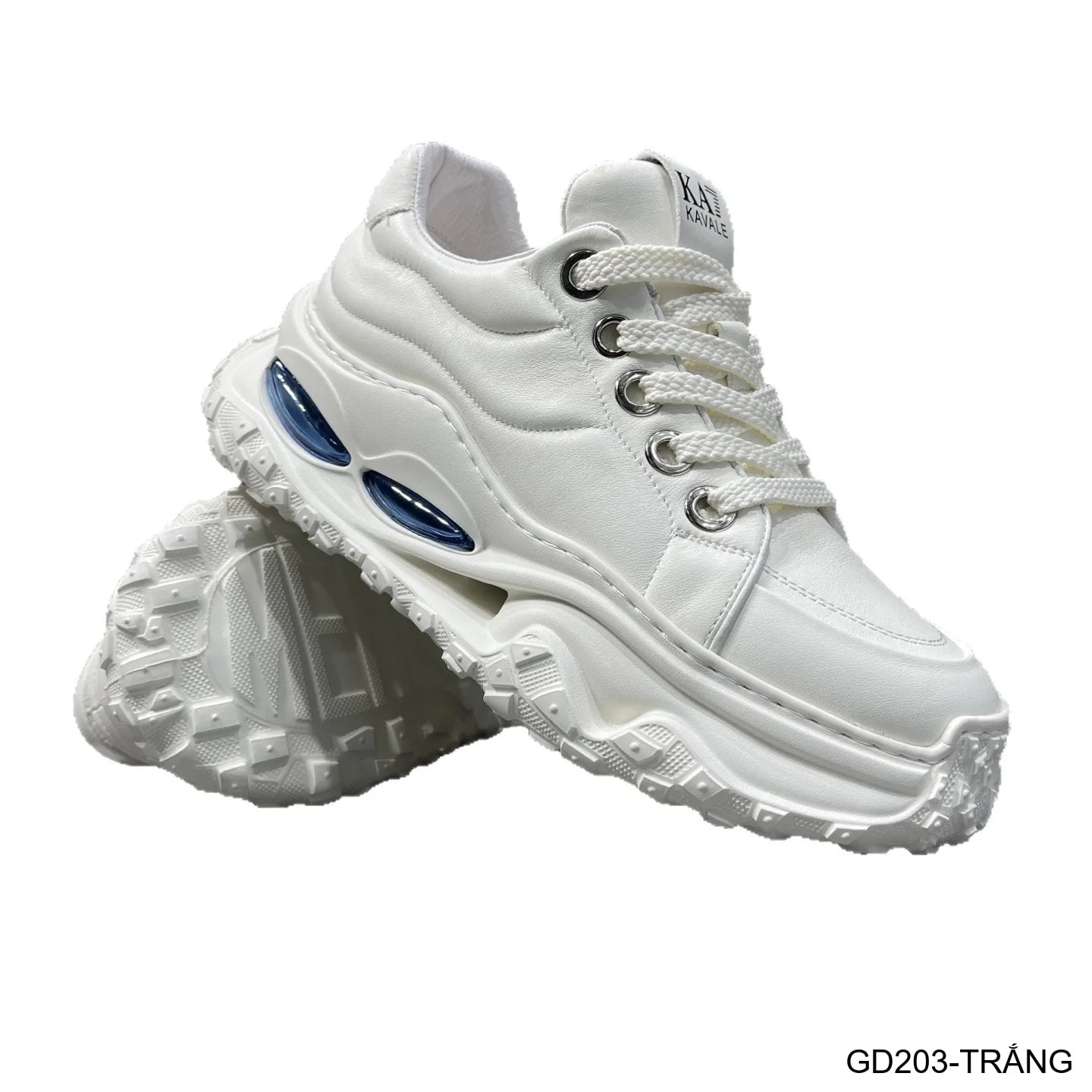 GD203 - Giày nam da bò cao cấp kiểu dad shoes đế dày tăng chiều cao - ảnh 4