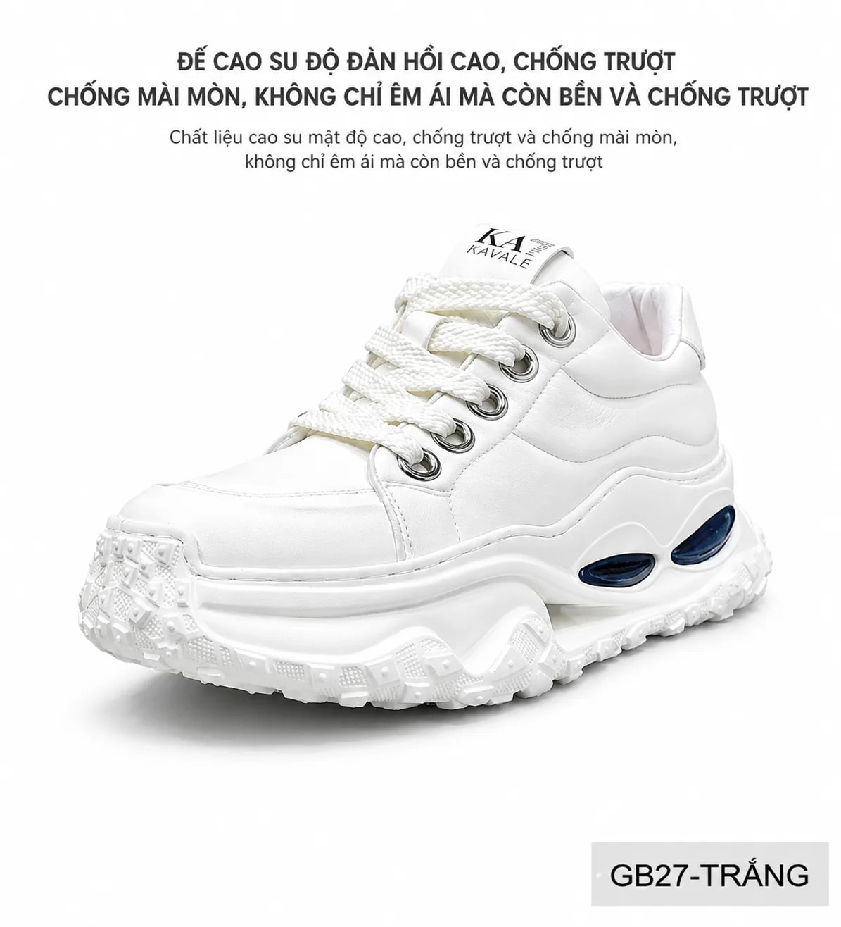 GB27 - Giày nam da bò cao cấp đế dày tăng chiều cao kiểu dad shoes thời trang - ảnh 8