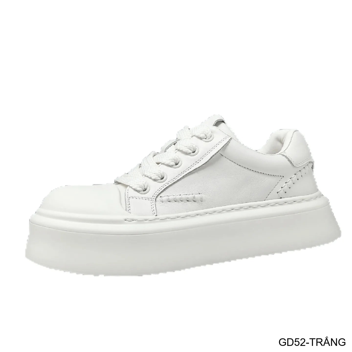 GD52 - Giày thể thao nam đế dày thời trang, da bò thật thoáng khí, phong cách retro - ảnh 6