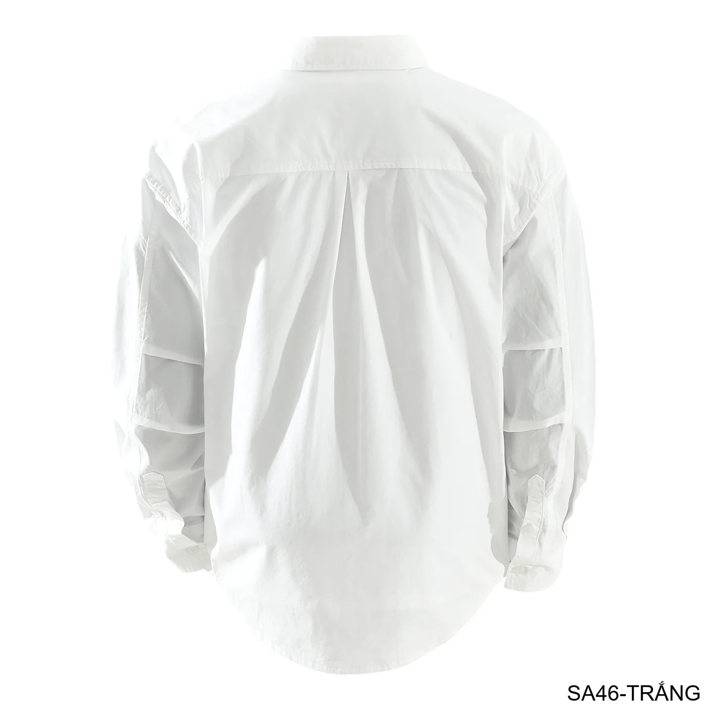 SA46 - Áo sơ mi nam dài tay in chữ AGP phong cách streetwear, dáng rộng, chất cotton thoải mái - ảnh 4