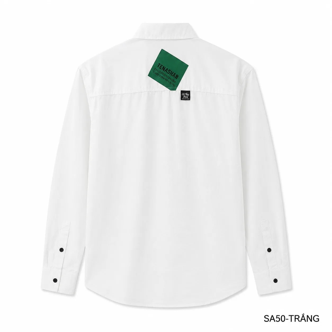 SA50 - Áo Sơ Mi Nam Dài Tay In Chữ Phong Cách Nhật Bản, Chất Cotton Mềm Mại, Phù Hợp Mặc Hàng Ngày - ảnh 3
