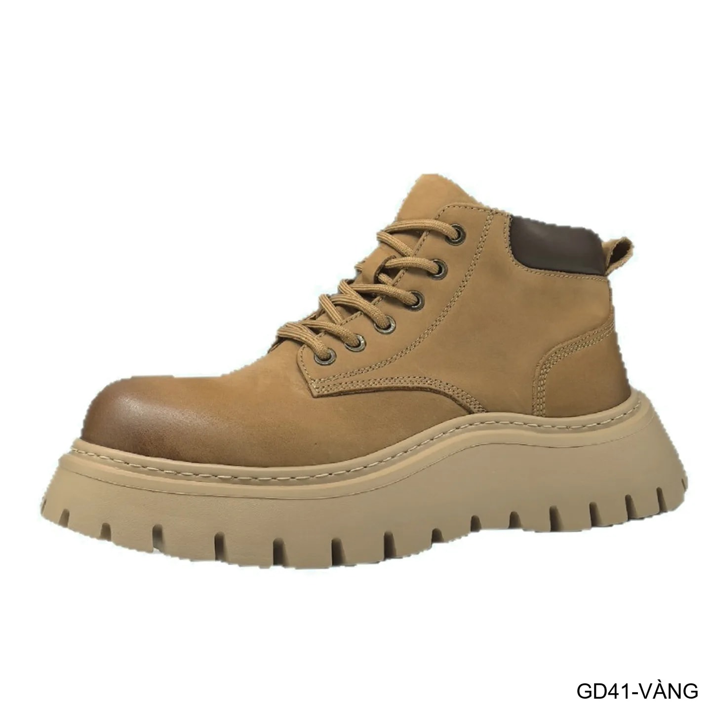 GD41 - Giày boots nam da bò thật đế dày phong cách Martin thời trang công sở và ngoài trời - ảnh 6