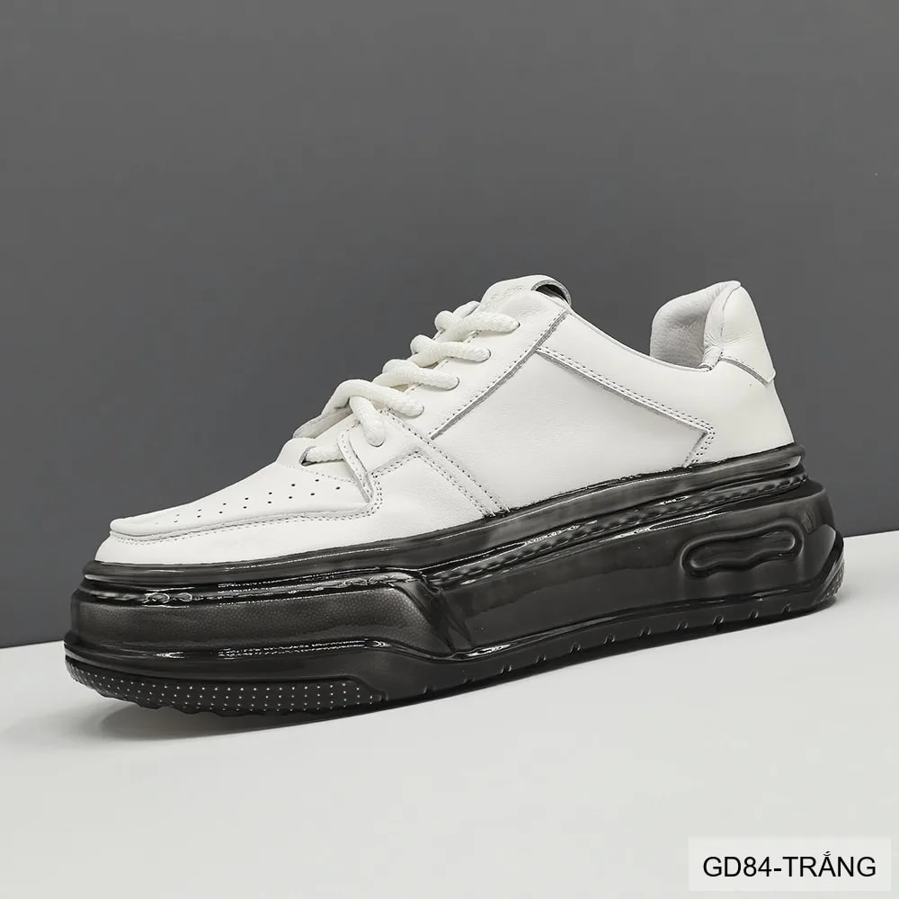 GD84 - Giày nam da bò thật đế dày kiểu dad shoes thời trang, thoáng khí, tăng chiều cao - ảnh 3