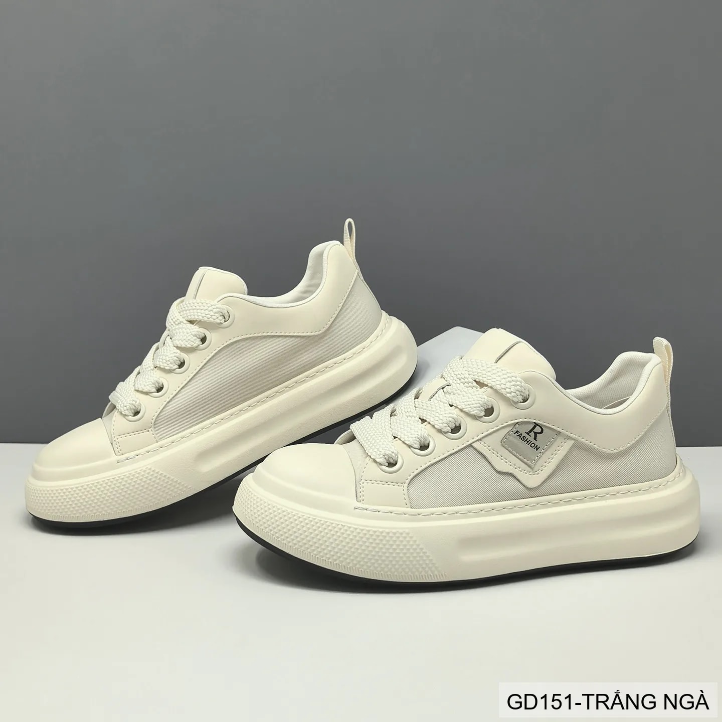 GD151 - Giày nam casual đế xuồng tăng chiều cao, thoáng khí phong cách châu Âu - ảnh 4