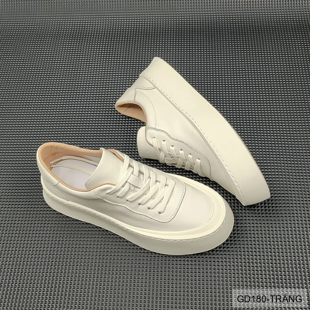 GD180 - Giày Thể Thao Nam Đế Dày Phong Cách Retro Da Bò Thoáng Khí - ảnh 4