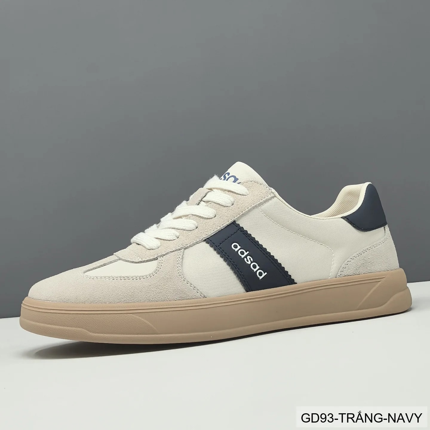 GD93 - Giày nam casual phối màu block, chất liệu da nubuck thoáng khí, phong cách Hàn Quốc trẻ trung - ảnh 3