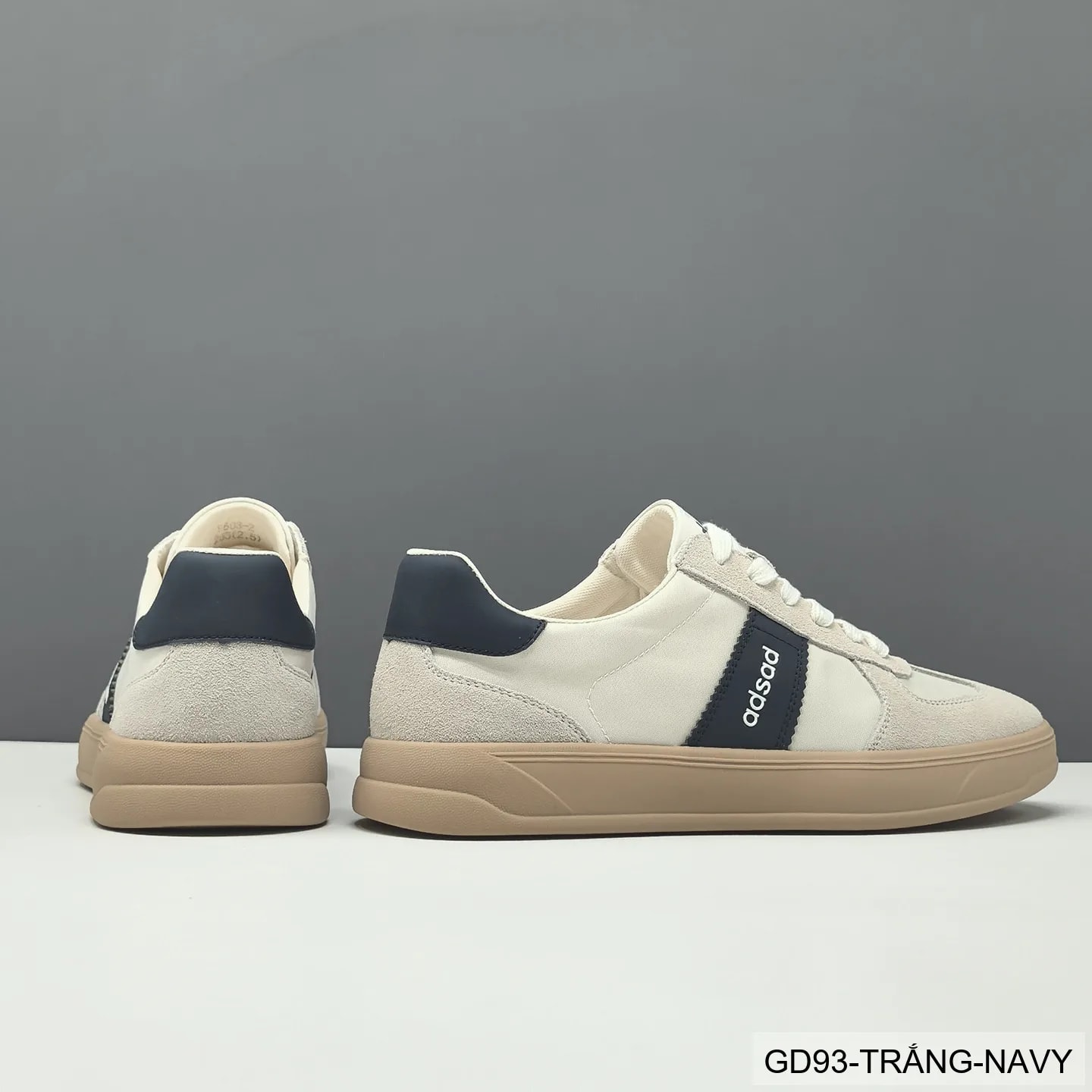 GD93 - Giày nam casual phối màu block, chất liệu da nubuck thoáng khí, phong cách Hàn Quốc trẻ trung - ảnh 5