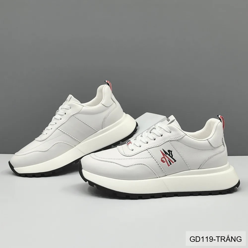 GD119 - Giày thể thao nam da bò thật đế dày tăng chiều cao phong cách Hàn Quốc - ảnh 4