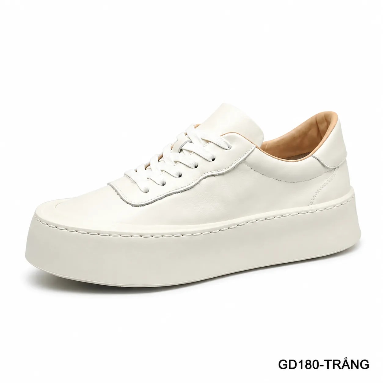 GD180 - Giày Thể Thao Nam Đế Dày Phong Cách Retro Da Bò Thoáng Khí